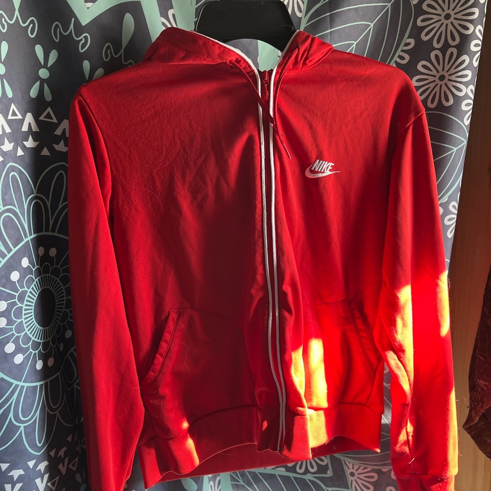 COPY - Nike Red Zip-Up Hoodie
